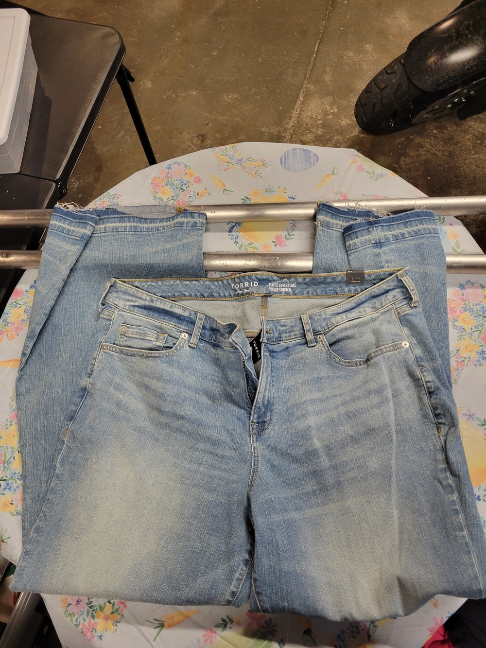 torrid Light Blue Boyfriend Jeans - Faded Wash